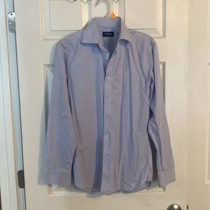 Light Blue “The Tie Bar” Dress Shirt Trim Fit